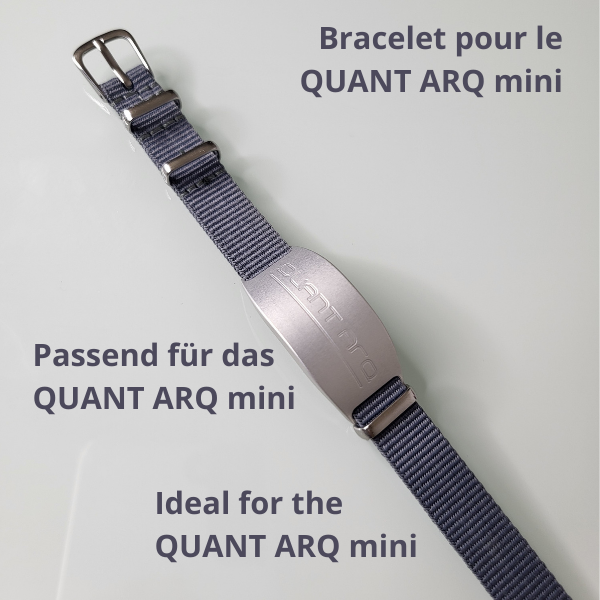 QUANT ARQ Mini nylon strap gray